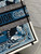 Dior M1296 Book Tote Medium Blue and White Butterfly Bandana Embroidery M099
