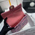 Chanel A01112 Flap Classic Handbag Tweed & Gold-Tone Metal Pink