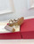 Valentino WS0C47VOD Rockstud Calfskin Leather Slide Sandal 90MM V98864