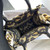 Dior S5555 Mini Dior Book Tote Phone Bag Beige and Black Mizza Embroidery