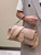 Fendi 8BR600 Baguette Medium Re-Edition bag in Pink lamé sheepskin