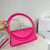 Jacquemus 213BA003 Le sac Rond Circle purse Rose Red