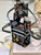 Dior S5555 Mini Dior Book Tote Phone Bag black multicolor embroidery S1099