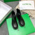 Bottega Veneta Women Shoes Lug Boot Black Color 166982