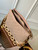 LV M57783 Louis Vuitton Coussin MM Bag Embossed puffy Lambskin Bag light Pink