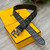 Fendi 7C0424 Belts Designer Calfskin wide 4.0CM F090140