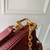 LV M80349 Louis Vuitton Easy Pouch On Strap Bag Wine Red