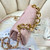 Chanel AS3366 Flap Bag 20cm Lambskin Pink