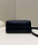 Fendi 8BL146 By The Way Medium Black leather Boston bag