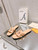 LV 1ABP20 Louis Vuitton LV Isola Flat Mules L66403