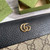 Gucci 456117 GG Marmont Zip Around Wallet Black