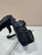 Prada 2VD062 Re-Nylon and leather shoulder bag  Black