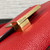 Valextra WBES0036028 Iside Top Handle micro Bag Red