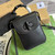 Gucci 702106 Black Bamboo Mini Handbag Black