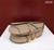 Dior M0456 Mini Saddle Bag With Strap Apricot Grained Calfskin