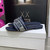 Dior Women's Shoes Dway Slide Diamond Embroidered KCQ166ERC Navy blue