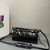 Prada 1BH215 LusSolf leather shoulder bag Black