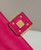 Fendi 8BR600 Baguette Medium Rose Red leather 0135M bag
