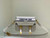 Dior M1243 Small Diorcamp Bag White and Blue Smooth Calfskin