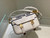 Dior M1243 Small Diorcamp Bag White and Blue Smooth Calfskin