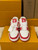 Louis Vuitton 1AC58D Women Men's  LV Trainer Sneaker M601029