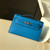 Hermes Kelly Pouchette Swift Leather clutch bag Silver H230256