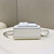 Fendi 8BN335 Peekaboo ISeeU Small White leather bag 2113s