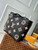LV M58907 Louis Vuitton Neverfull MM Bag M45685 Monogram Empreinte Leather Black with Beige Logo