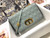 Dior M9243 Large Caro Bag Calfskin Gray