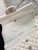 Chanel A01112 Flap Handbag Classic Grained shiny Calfskin White Silver