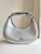 Tom Ford Grain Leather Bianca Mini Hobo 5520708811 Silver