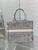 Dior M1265 Small Book Tote Toile de Jouy Sauvage Embroidery M9609