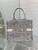 Dior M1265 Small Book Tote Toile de Jouy Sauvage Embroidery M9609