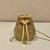 Prada 1BD016 Prada Crystal mini bucket bag Gold