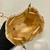 Prada 1BD016 Prada Crystal mini bucket bag Gold