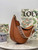 LOEWE A923PL9X07 Luna bag in satin calfskin and jacquard Pecan