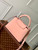 LV N81523 Louis Vuitton Capucines BB Handbag Pink