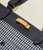 Fendi 8BH374 X-Tote Gray houndstooth wool shopper with FF embroidery