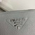 Prada Leather bag with shoulder strap 1BH082 Gray