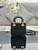 Dior S0856 MICRO LADY DIOR BAG Horizon Metallic Cannage Lambskin embroidery beads Black