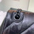 Balenciaga 716393210I Crush Medium Chain Bag in Black crushed calfskin aged Black Hardware
