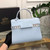 Delvaux AA0611 Tempête MM Bag sky blue