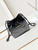 Chanel 22 Mini Handbag Patent Gradient Calfskin Lacquered Metal AS3980 Black