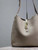 YSL 753837 Le 5 À 7 Supple Large In Smooth Leather Gray