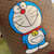 Gucci 647816 Doraemon x Gucci small backpack in mini GG canvas