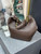 Loewe A914NCHX01 Small Squeeze bag in nappa lambskin Brown