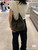 Loewe A914NCHX01 Small Squeeze bag in nappa lambskin Brown