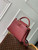 LV M25128 Louis Vuitton Capucines MM Handbag Griotte Red