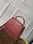 LV M25128 Louis Vuitton Capucines MM Handbag Griotte Red