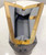 Fendi 8BP127 Fendi First Medium Light Gray flannel bag with embroidery